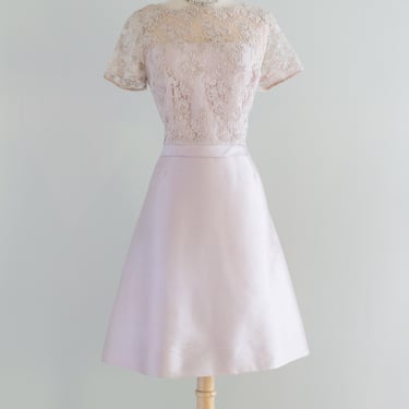 Vintage 1960's Lavender Sorbet Cocktail Dress / ML