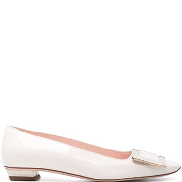 Roger Vivier Women Belle Vivier Leather Ballet Flats