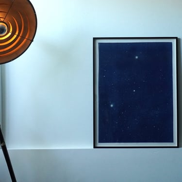 Large Framed Star field Cyanotype 38