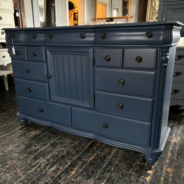 Handsome Navy Blue Dresser