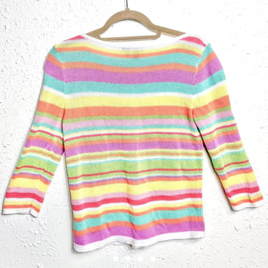 Ralph Lauren cotton candy sweater SIZE S 