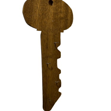 Vintage Wood Key Holder