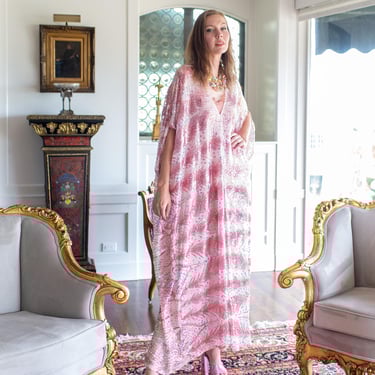 Esme Sequin Caftan Kaftan Dress 
