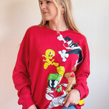 Vintage Looney Tunes Graphic Sweatshirt 