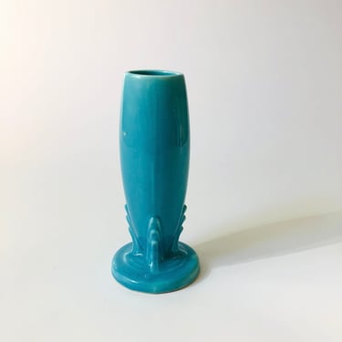 Fiestaware Turquoise Bud Vase 
