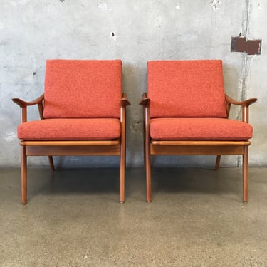 Vintage Model 563 Chairs By Fredrik Kayser For Vatne Lenestolfabrikk