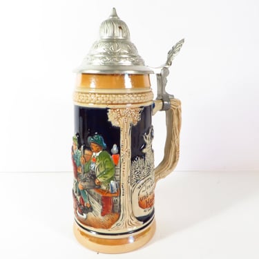 Vintage Western Germany Beer Stein - Thewalt Beer Stein Mug 