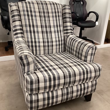 Plaid Armchair