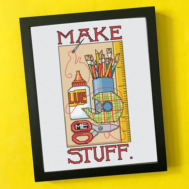 Mary Engelbreit Counted Cross Stitch | Make Stuff