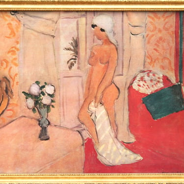 Henri Matisse, Nu au Turban Blanc, Poster 