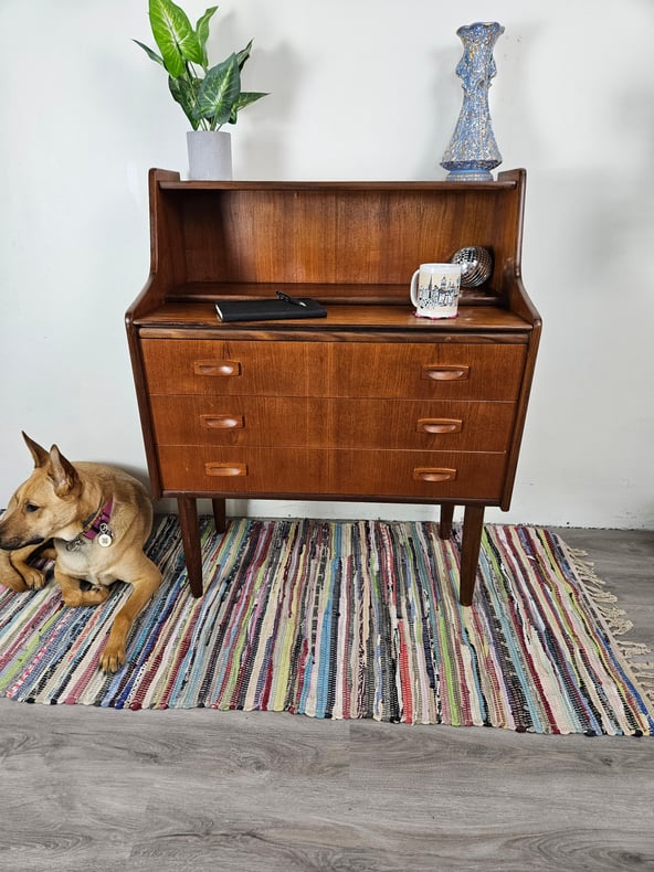 ST1123052 Danish Teak Secretary