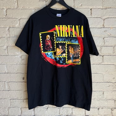 XL, 1990s Nirvana Band tT-shirt, Anvil, Kurt Cobain, Grunge 