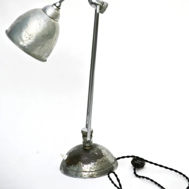 FRENCH  MODERNIST  DESK  LAMP JUMO 610 PERRIAND 2 small reflector