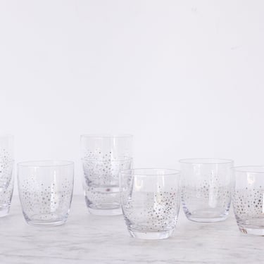 Silver Star Tumbler Set of 9