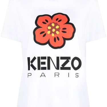 Kenzo Women Boke Flower Cotton T-Shirt