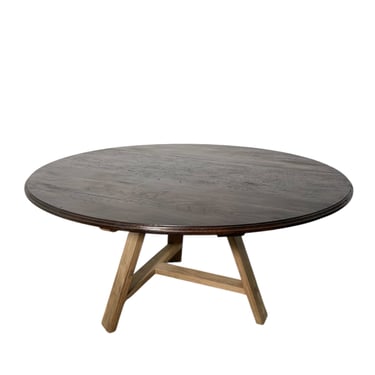 Limited Edition 18th Century Walnut Top Dining Table