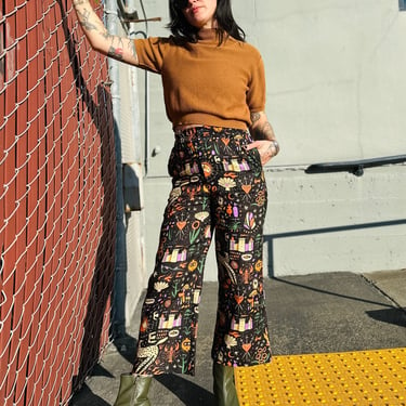 Linen Catalina Pant Tarot Garden