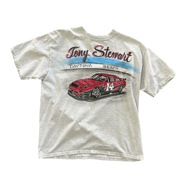 Tony Stewart NASCAR Tee| L| 90s