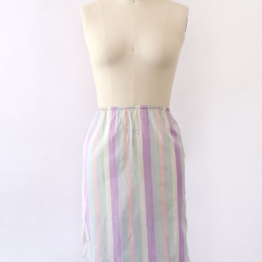 Sweet as Candy Striped Slip Skirt S/M