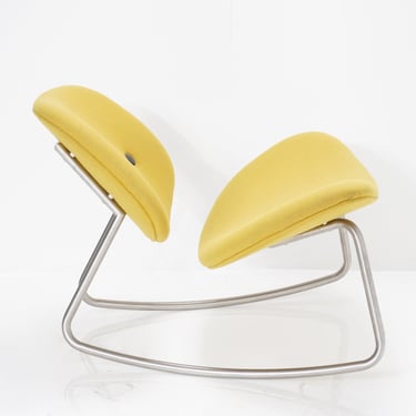Yellow Rocking Chair, 1990s 