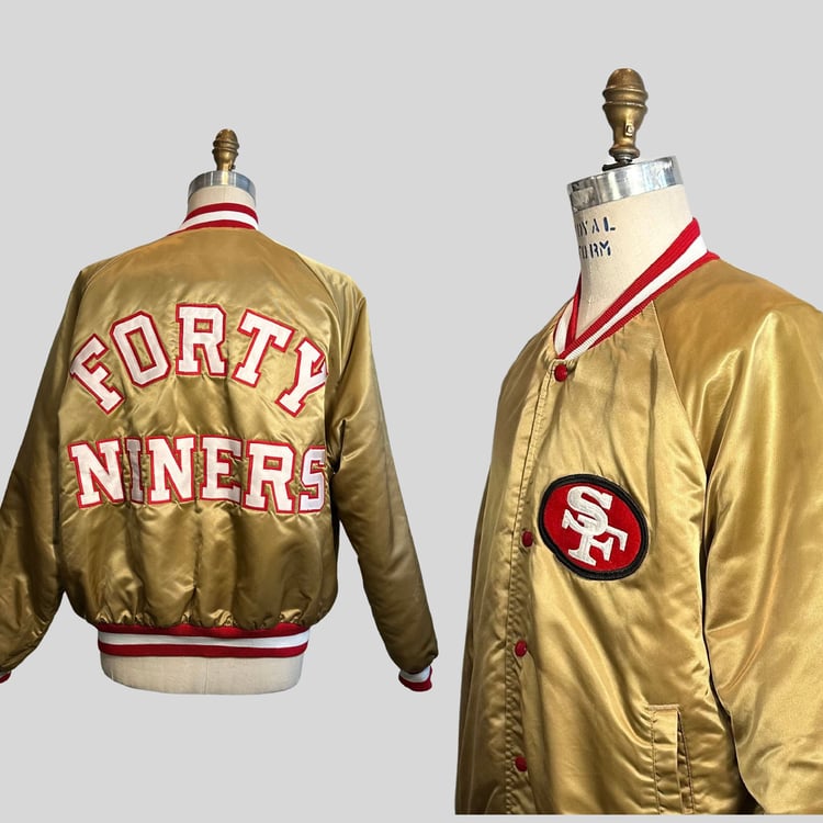 1960s FORTY NINERS ジャケット イエロー/レッド 1960s FORTY NINERS ジャケット イエロー/レッド xs2x