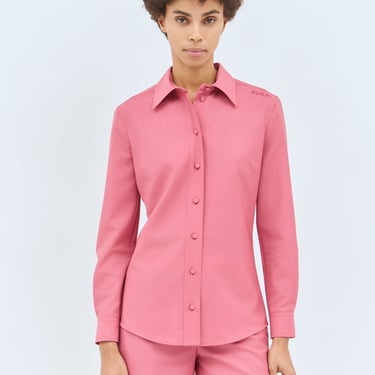 Gucci Women Wool-And-Mohair-Blend Shirt