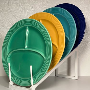 Fiestaware 10.5" Divided Plates - Set of 4 