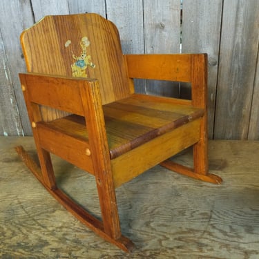 Vintage Child's Rocking Chair