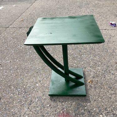 Art deco plant stand side table 17x15x21" | Reuse America - Brooklyn, NY |  ATTIC