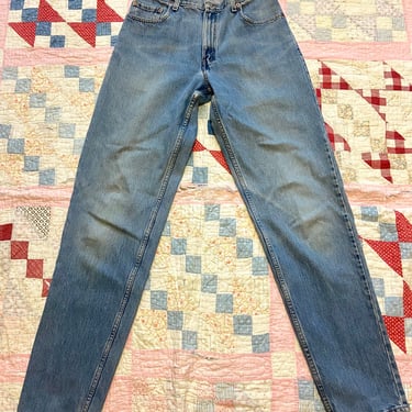 Vintage 90s Levis 560 Tapered Denim Jeans 30 waist by TimeBa