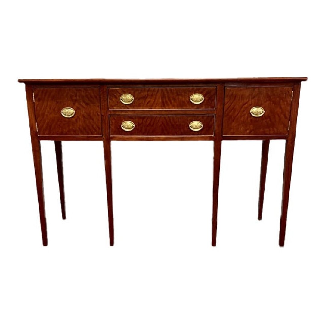 CUSTOMIZABLE Traditional Hepplewhite Sideboard Vintage Refined Decor