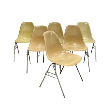 Mid Century Modern Charles & Ray Eames Herman Miller DSS Shell Chairs, Sold Individually 