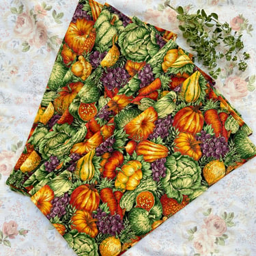 Made in Chicago - Autumn Bounty Cloth Napkins 