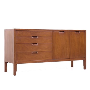 Mount Airy Janus Mid Century Walnut Credenza - mcm 