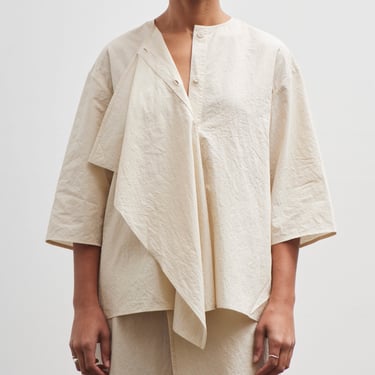 Lauren Manoogian Panel Shirt, Ivory