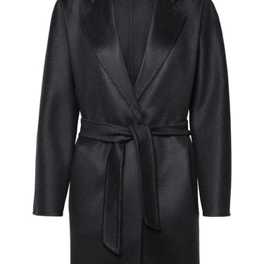 Max Mara Donna Black Cashmere Coat