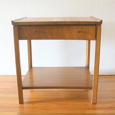 Mid Century Modern Side End Table Nightstands