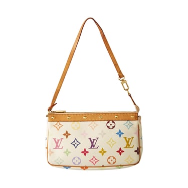 Louis Vuitton White Murakmi Shoulder Bag