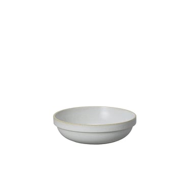 Medium Round Bowl, Gloss Grey