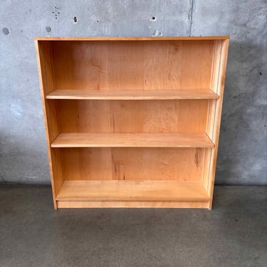Vintage Maple Bookcase w/ Adjustable Shelves