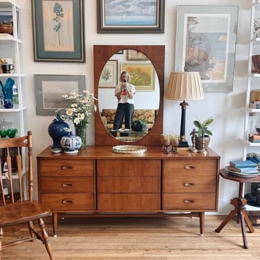 dixie mid century modern dresser – Atomic Furnishing & Design Mid Century Triple Dresser by