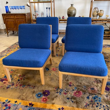 Mid Century Slipper/Lounge Chairs by Edward Wormley for Drexel