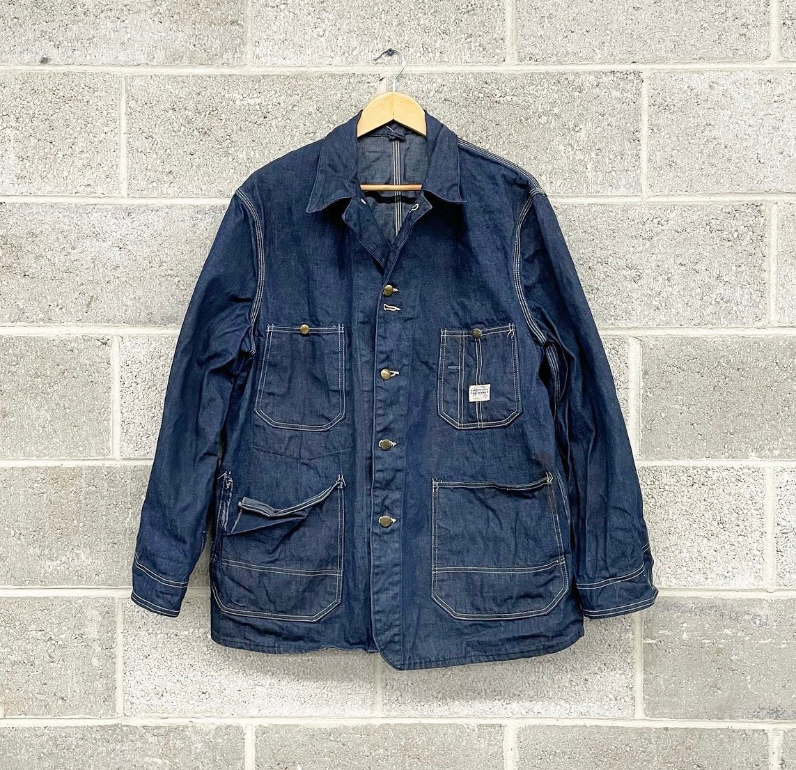 Vintage Chore Coat Retro 1960s Hercules + Sears, Roebuck