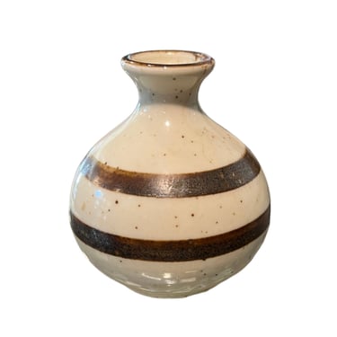 TMDP White and Brown Vase