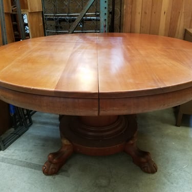 Chunky Cherry Round Dining Table H28.25 x D54.25
