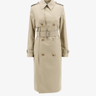 Burberry Woman Trench Woman Beige Trench Coats