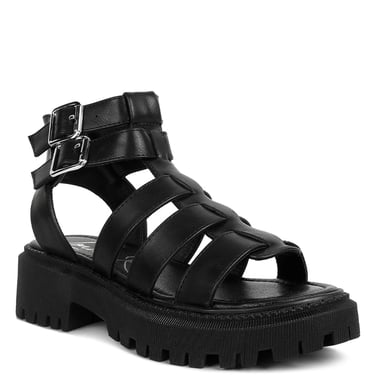 Dewey Chunky Gladiator Sandals - Black