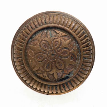 Antique 6 Fold Corbin Classic Bronze Door Knob