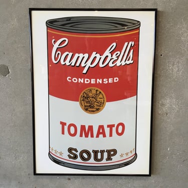 Campbell's Tomato Soup Framed Picture