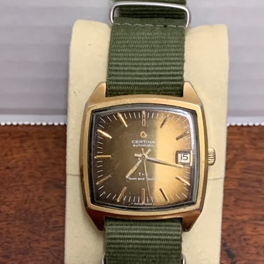 Certina Gold Filled Town and Country Automatic Watch 